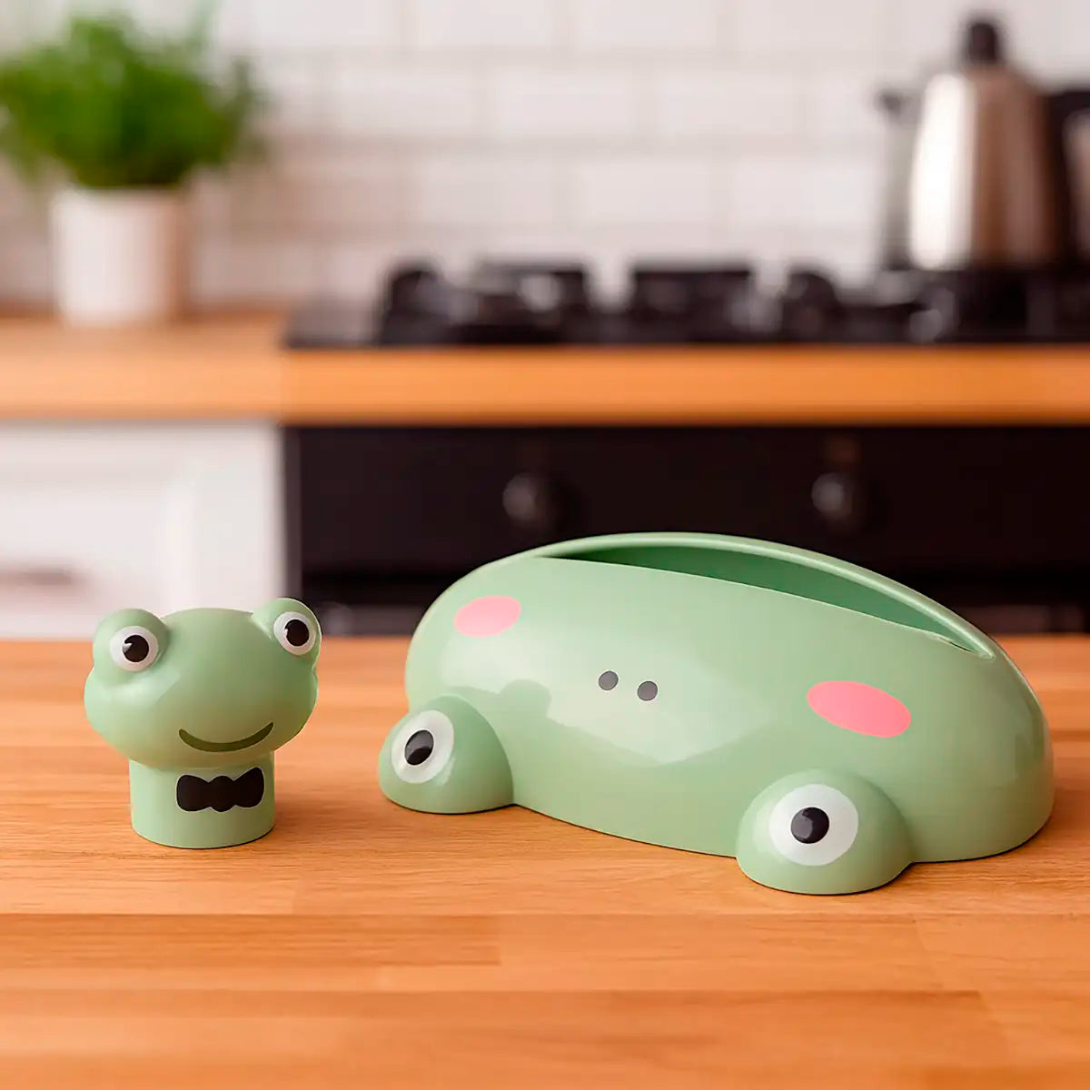 Juego de Exprimidor de Tubos en Forma de Rana, Bullseye's Playground