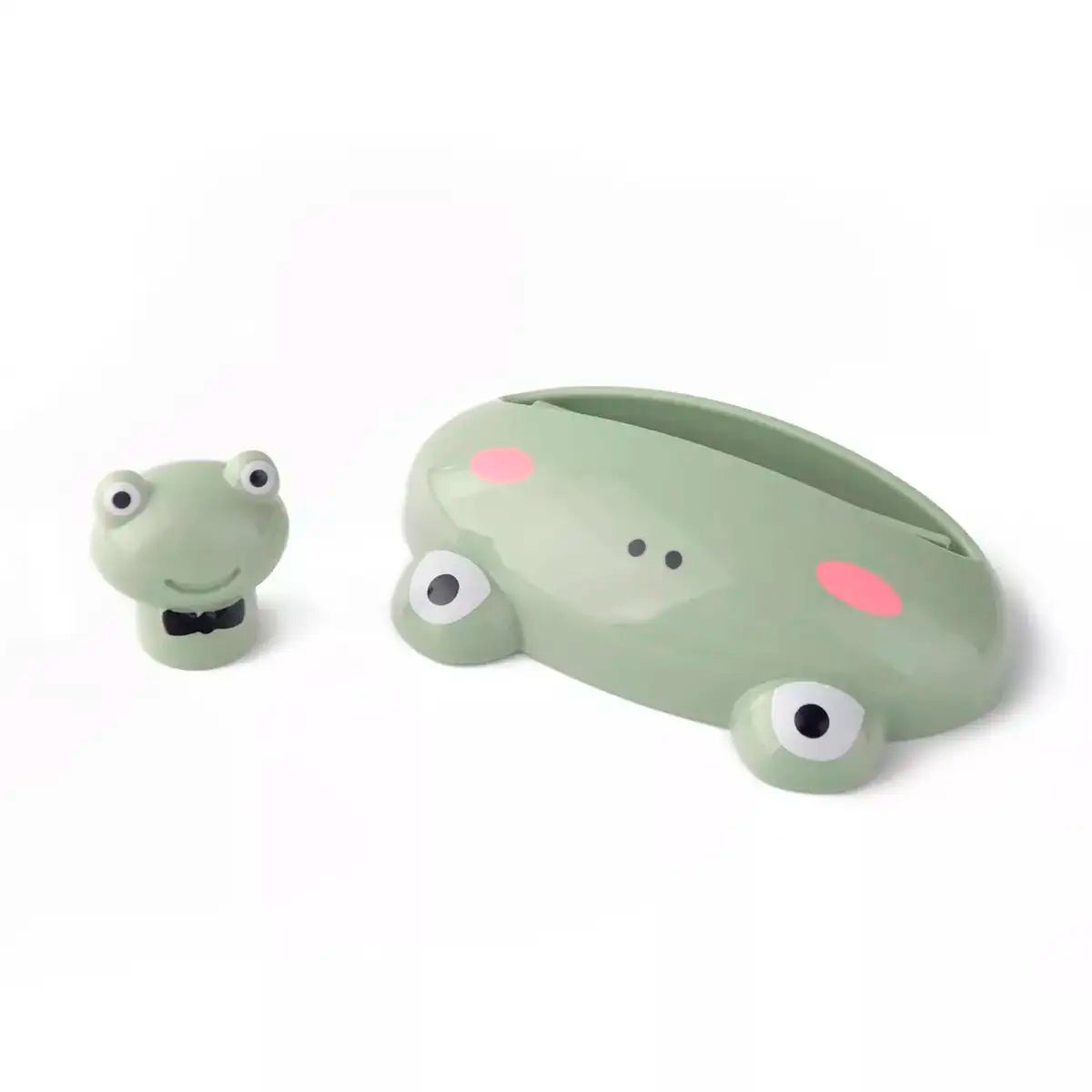 Juego de Exprimidor de Tubos en Forma de Rana, Bullseye's Playground