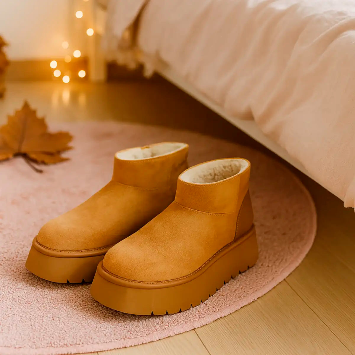 Botines de Plataforma, Wild Fable, Talla 7