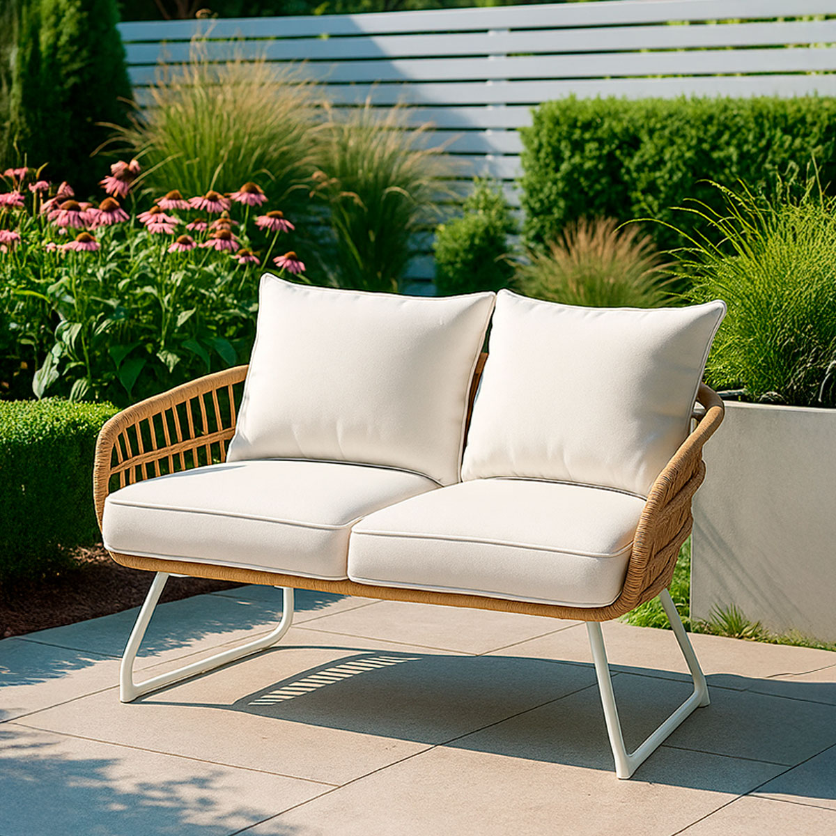 Silla para Patio, 2 plazas, Opalhouse