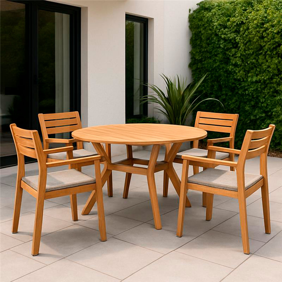 Mesa Redonda de Exterior para Comedor, Threshold