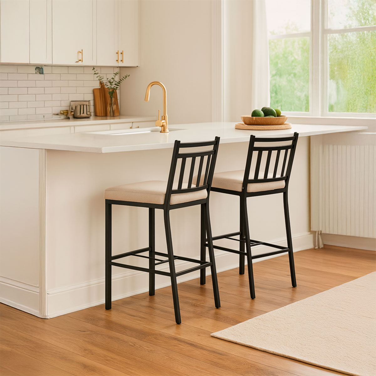 Set de 2 Sillas para Barra de Exterior, Threshold