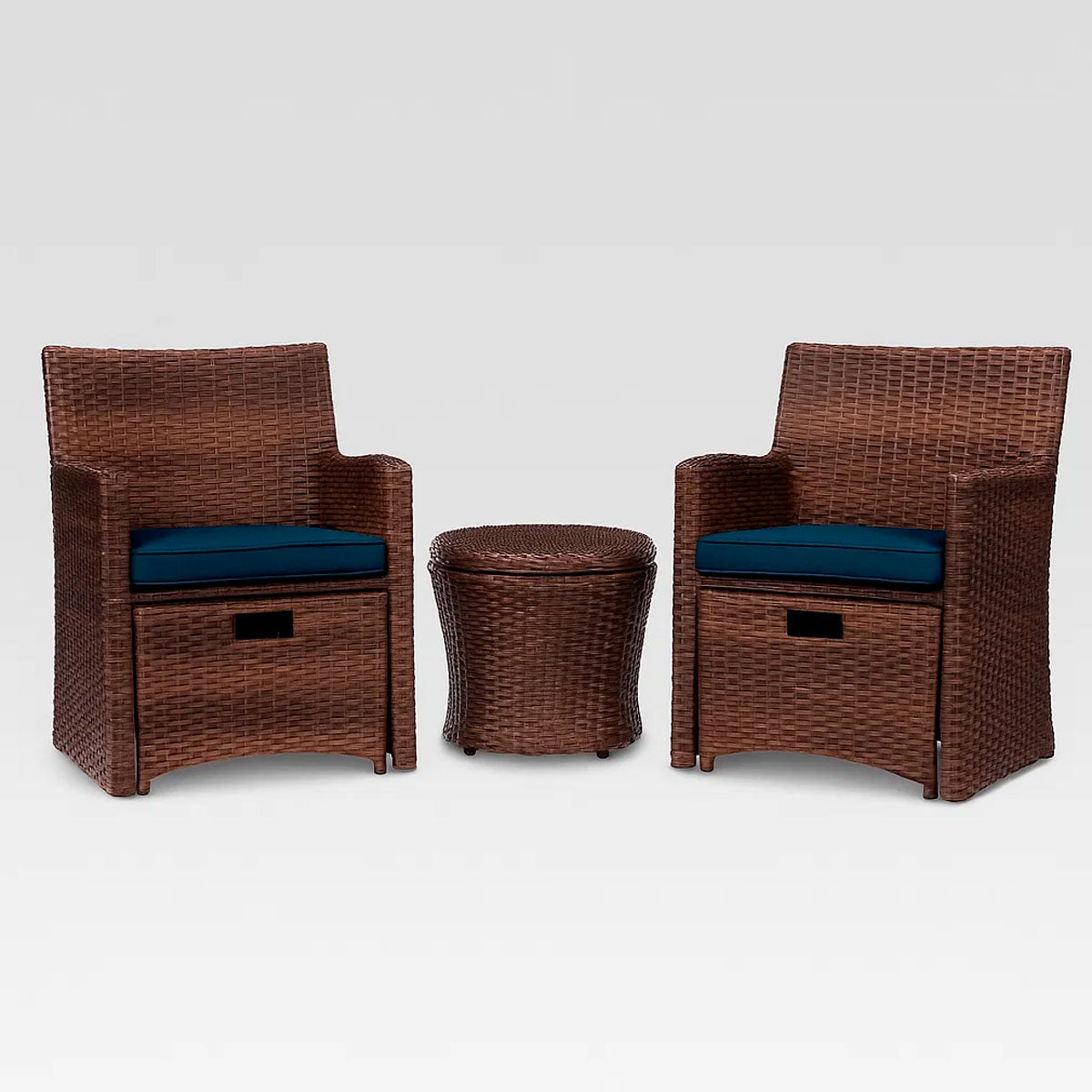 Juego de Muebles de Mimbre para Patio, 5 pzas, Threshold