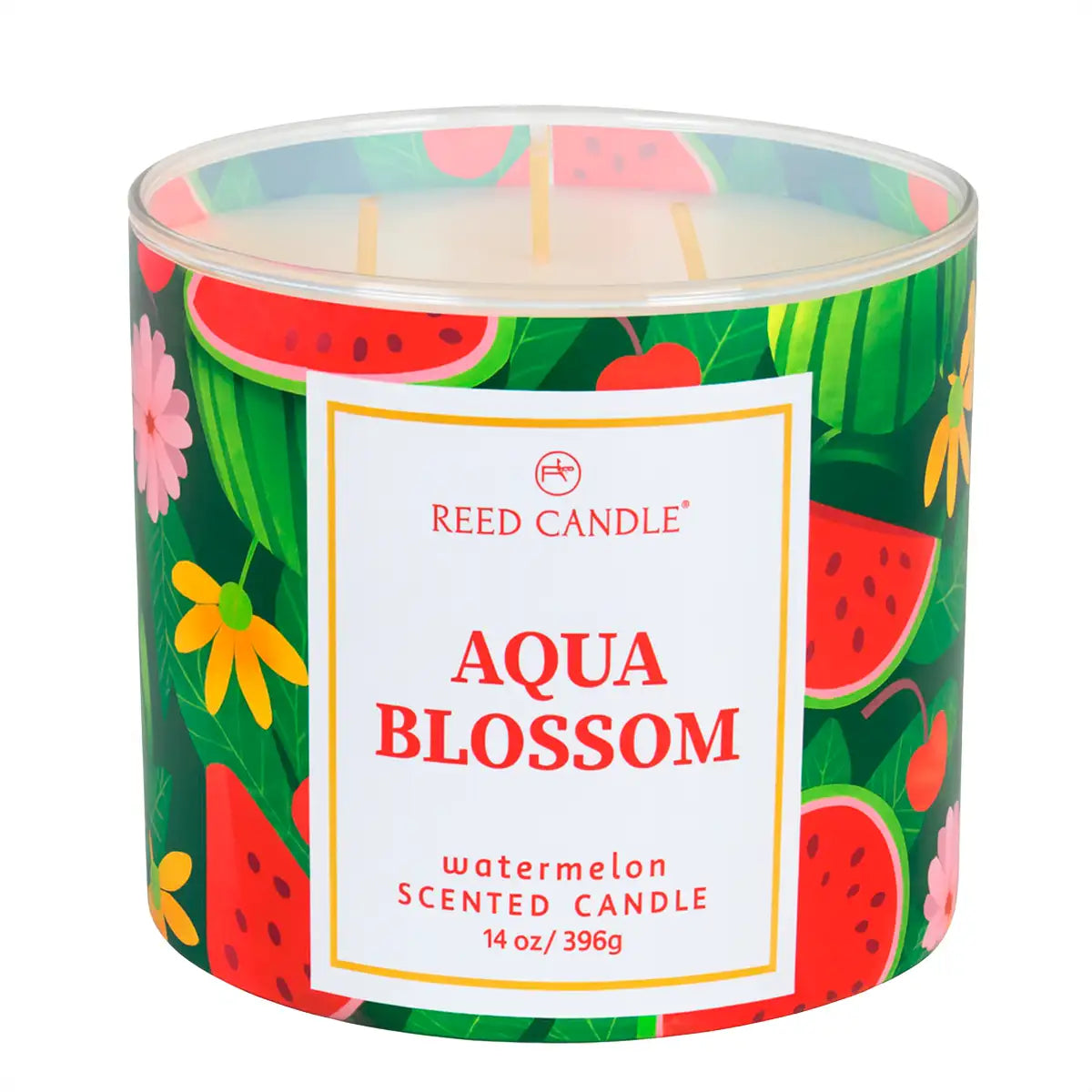 Vela Aromática, Reed Candle, Aqua Blossom, 396 g