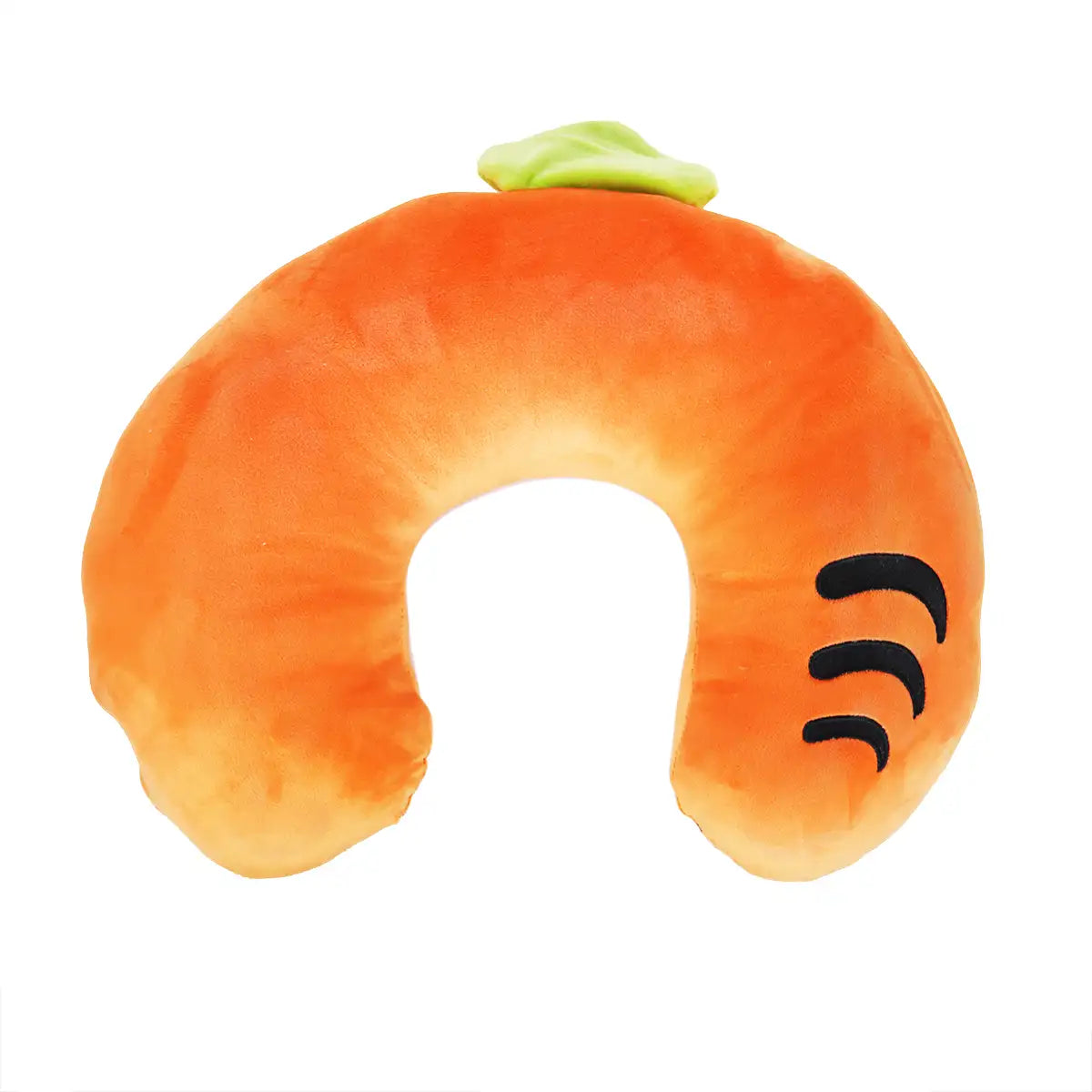 Almohada de Viaje Ergonómica, Peanuts, Color Naranja