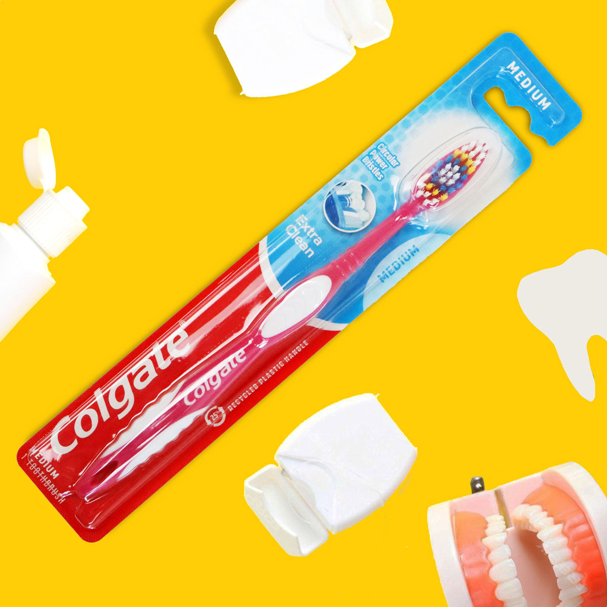 Cepillo de Dientes Colgate, Color Rosa