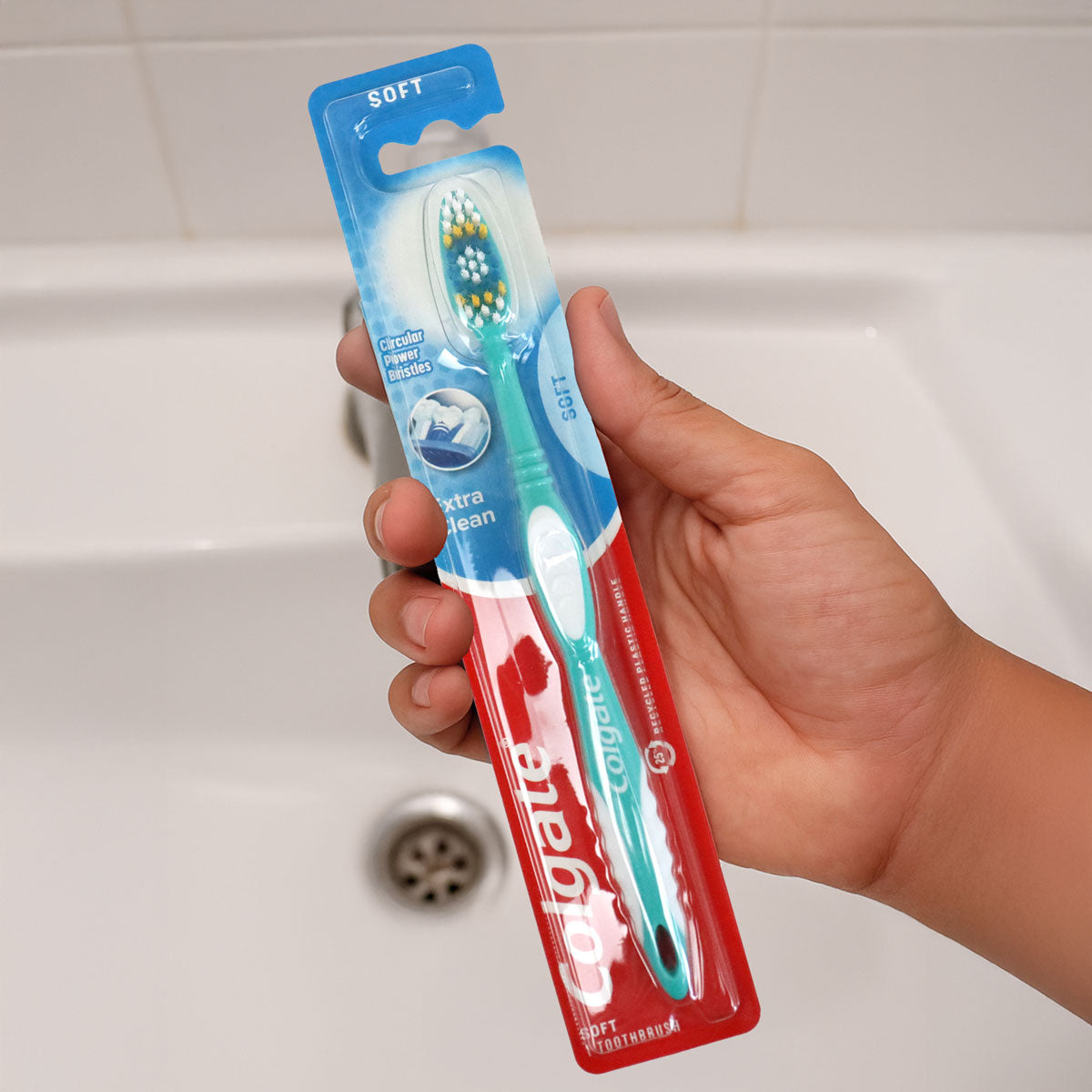 Cepillo de Dientes Colgate, Color Verde