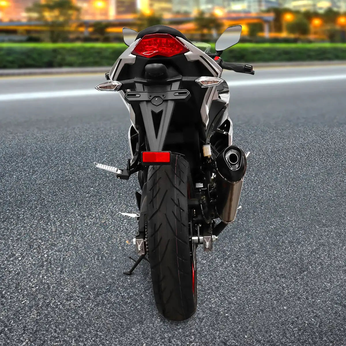 Motocicleta Kiwo KS 200 2025, Color Negro