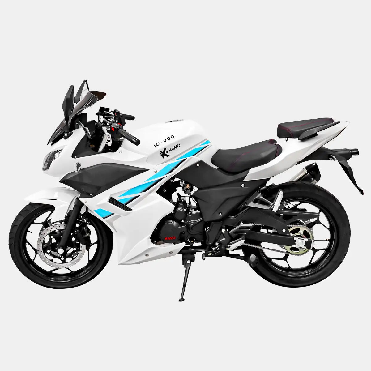 Motocicleta Kiwo KR 200 2025, Color Azul