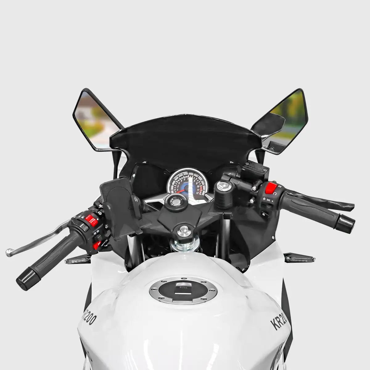 Motocicleta Kiwo KR 200 2025, Color Azul