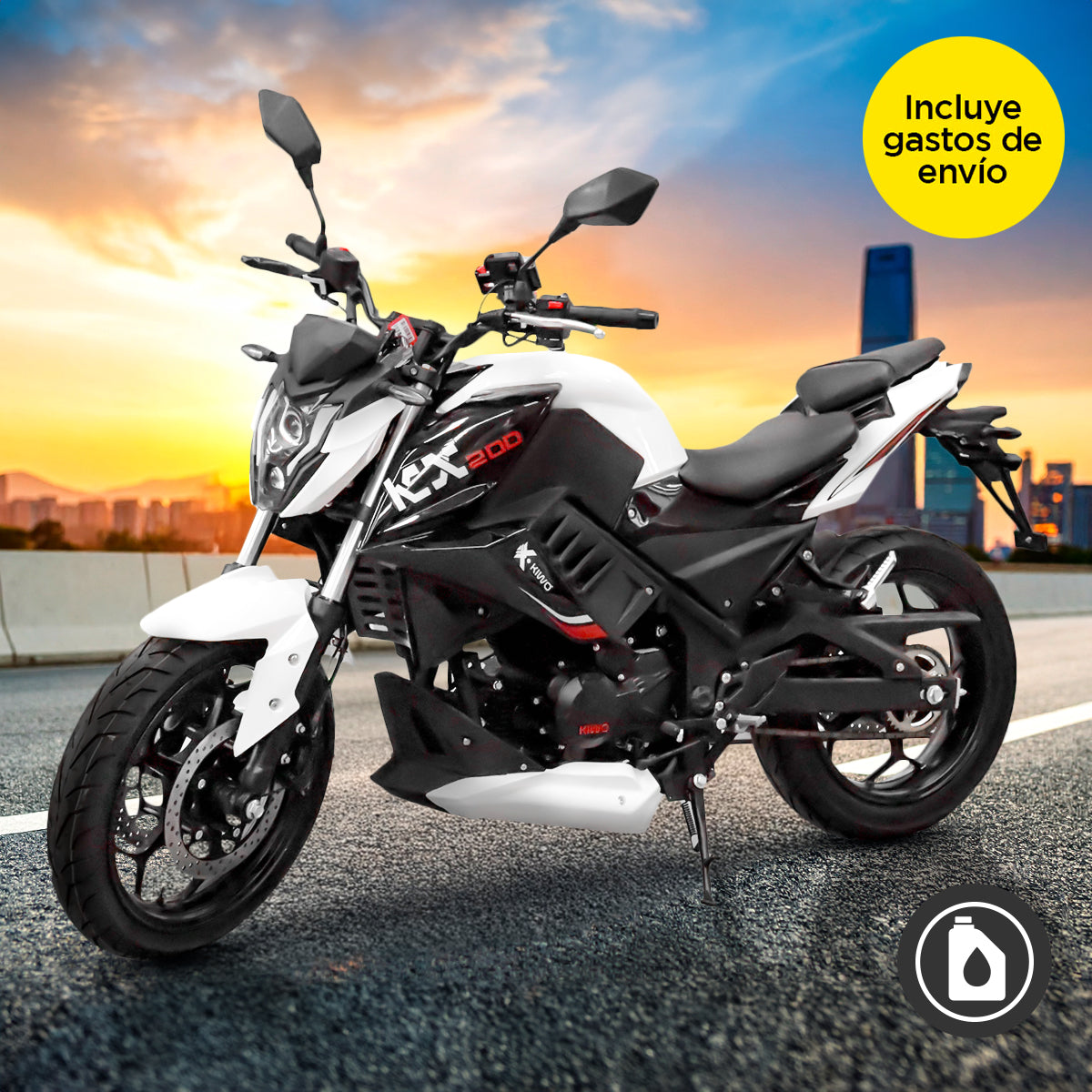 Motocicleta, Kiwo KX 200, 2025