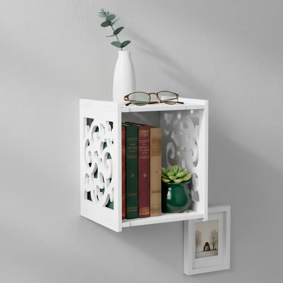 Repisa, Inkanto, Color Blanco