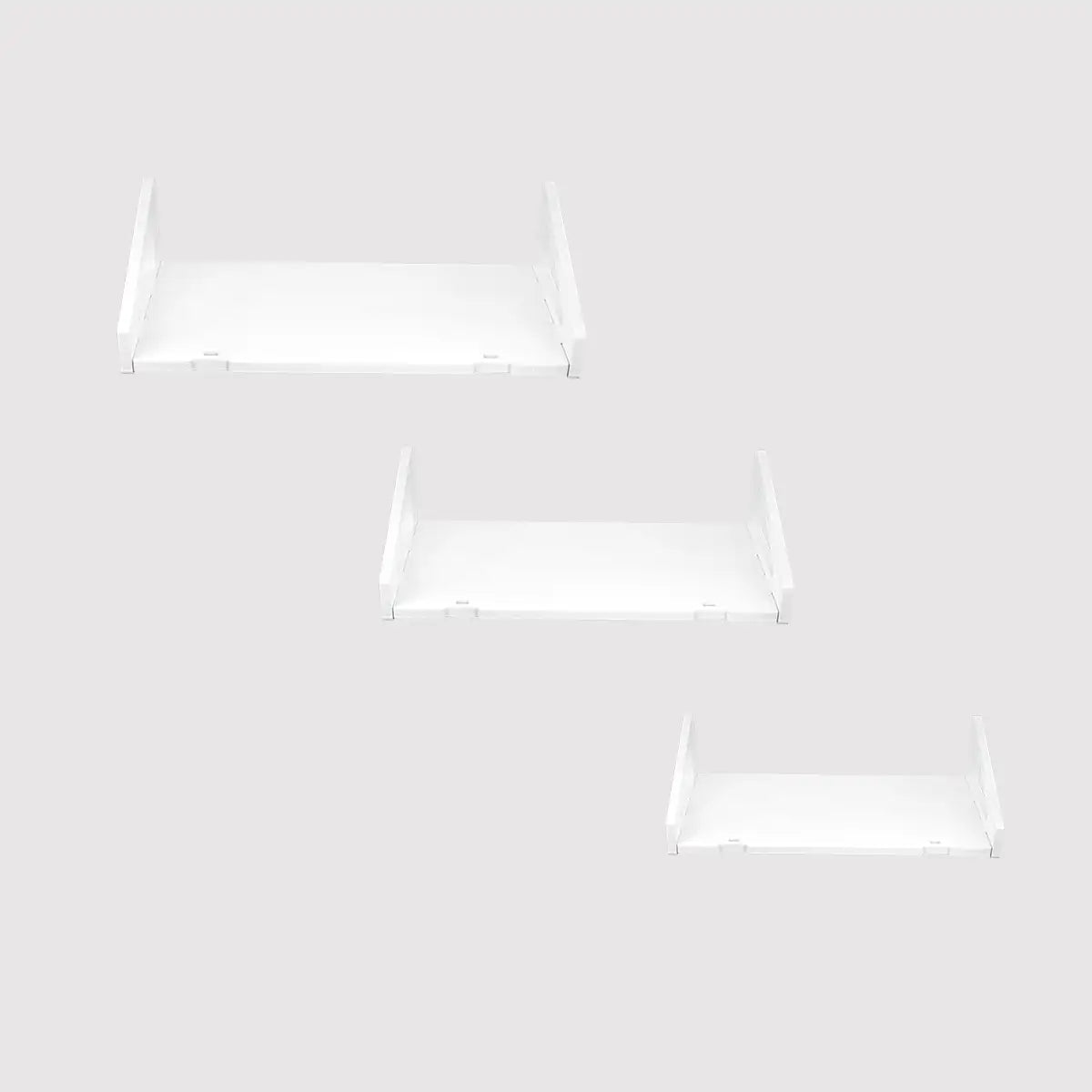 Repisa, 3 pzas, Color Blanco