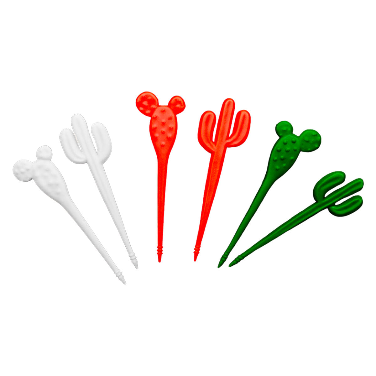 Palillos Botaneros, Diseño Cactus, Fiestas Patrias