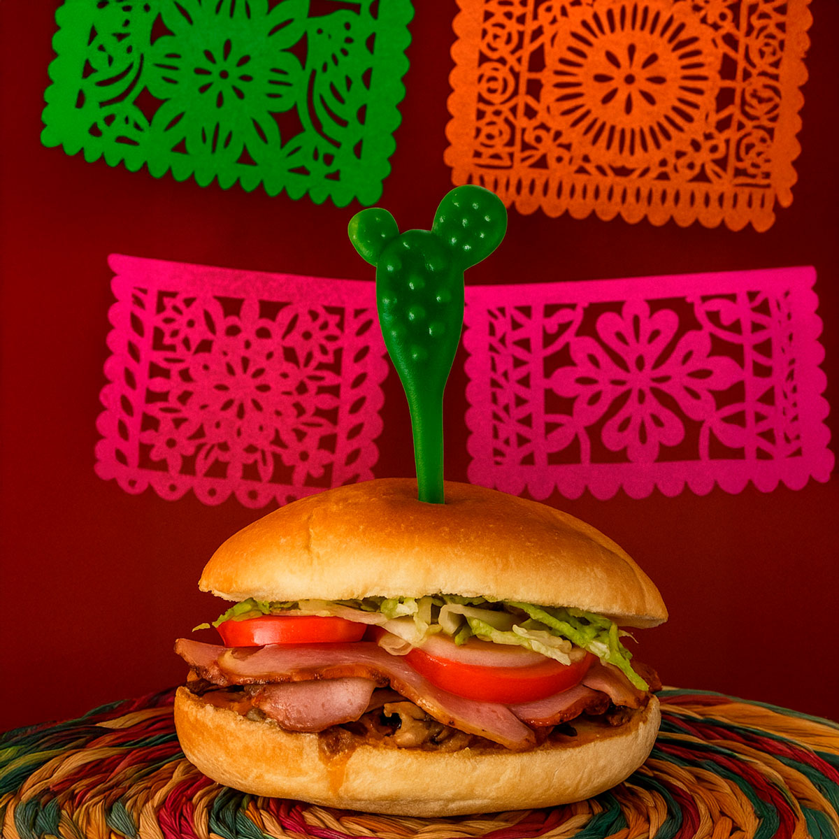 Palillos Botaneros, Diseño Cactus, Fiestas Patrias