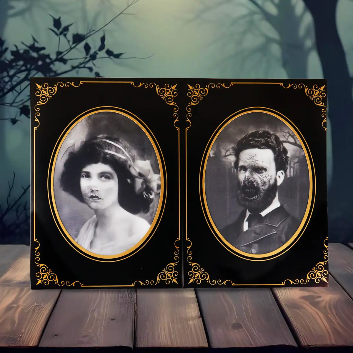 Portarretratos 3D, Decoración, Halloween