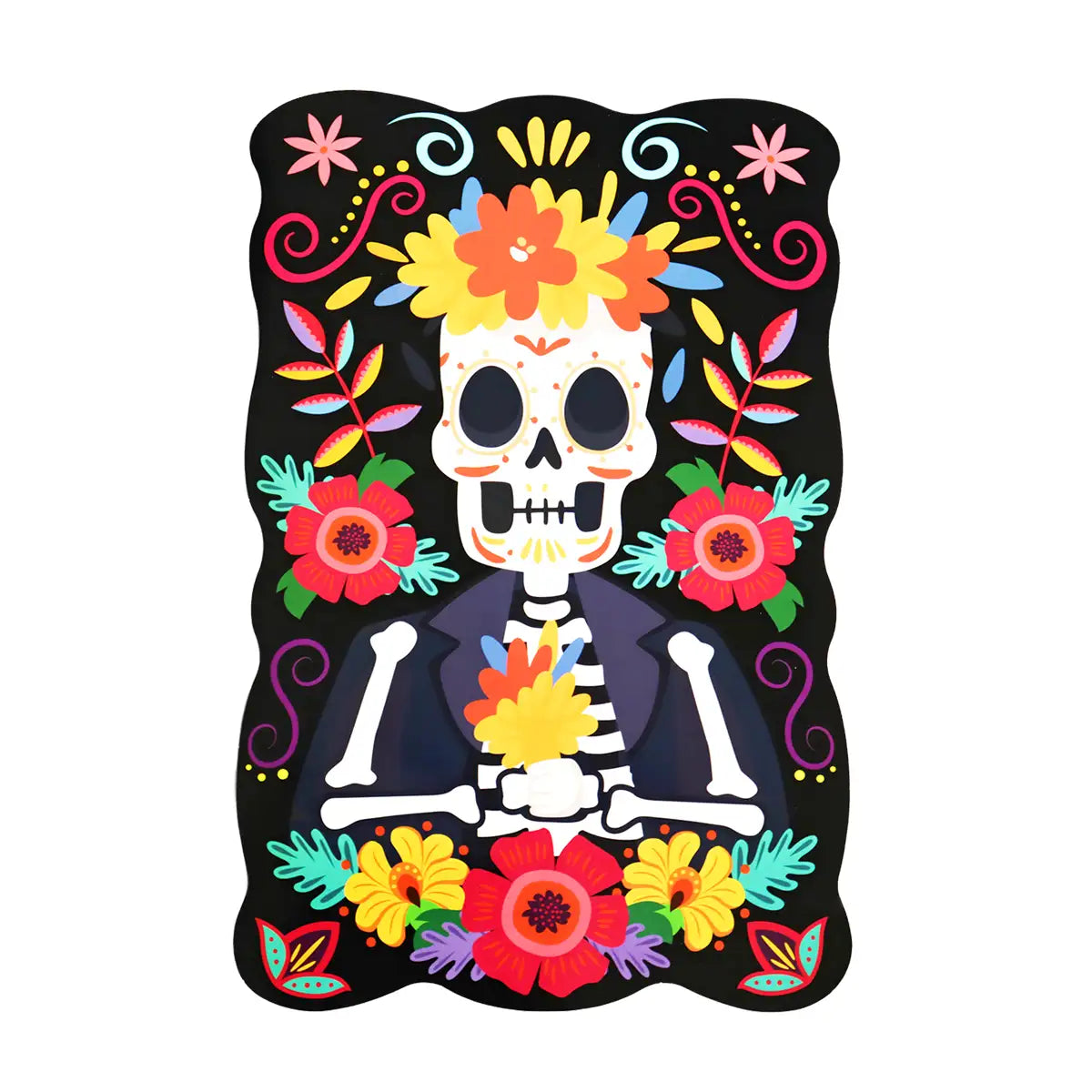 Catrín, Decoración de Papel, Día de Muertos