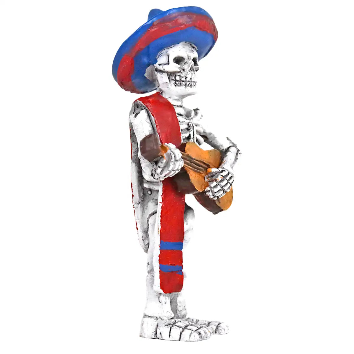 Esqueleto de Guitarrista, Figura de Cerámica