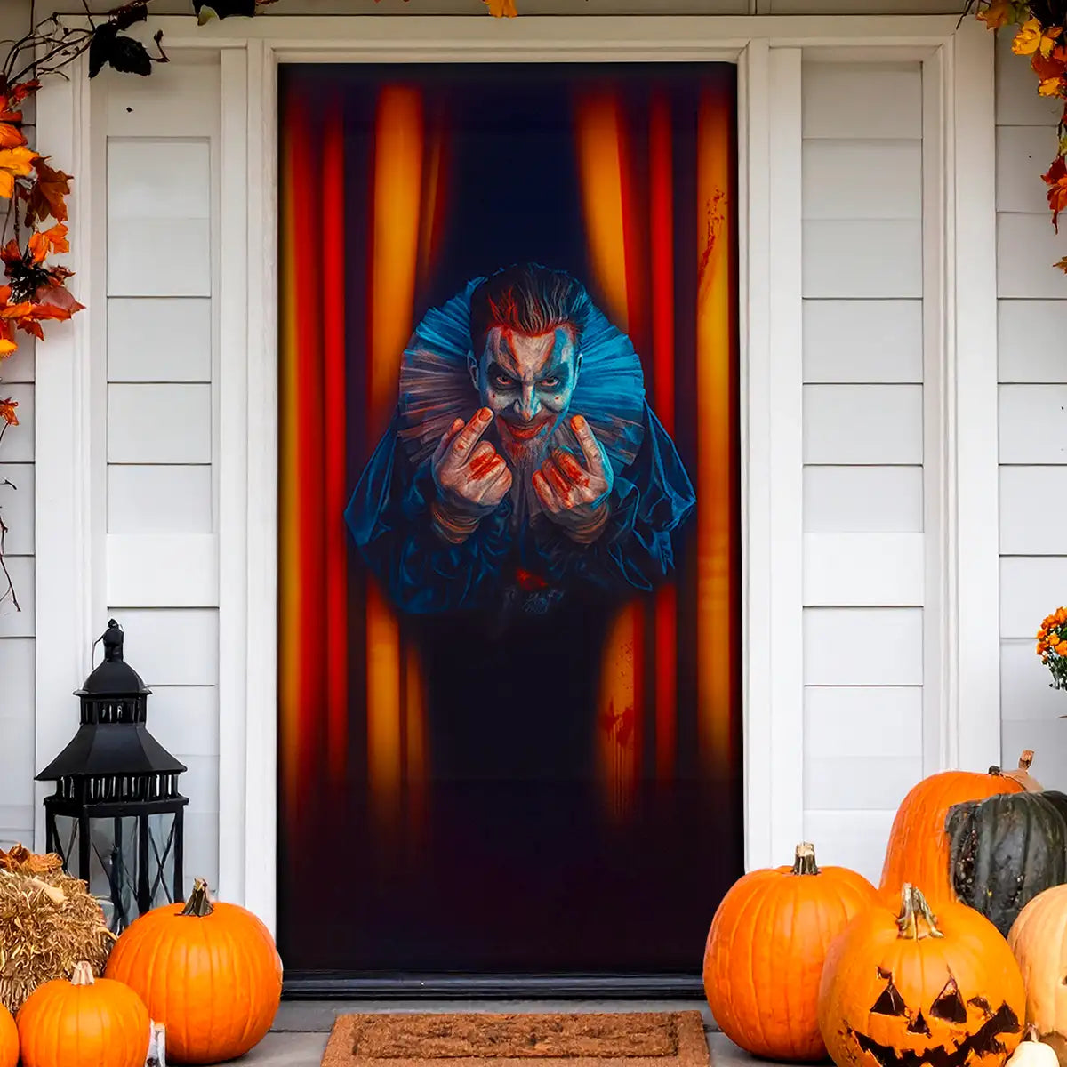 Payaso, Póster, Decoración de Puerta, Halloween
