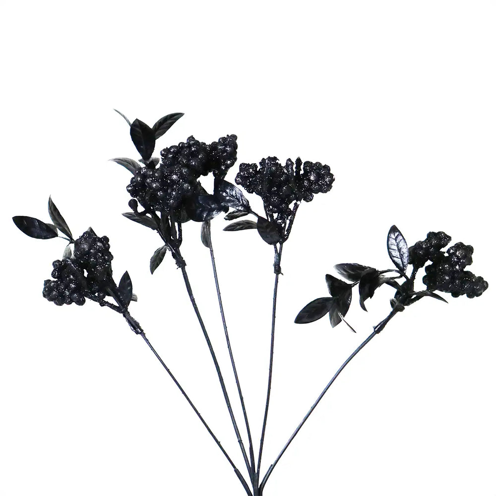 Moras Artificiales, Color Negro, Halloween
