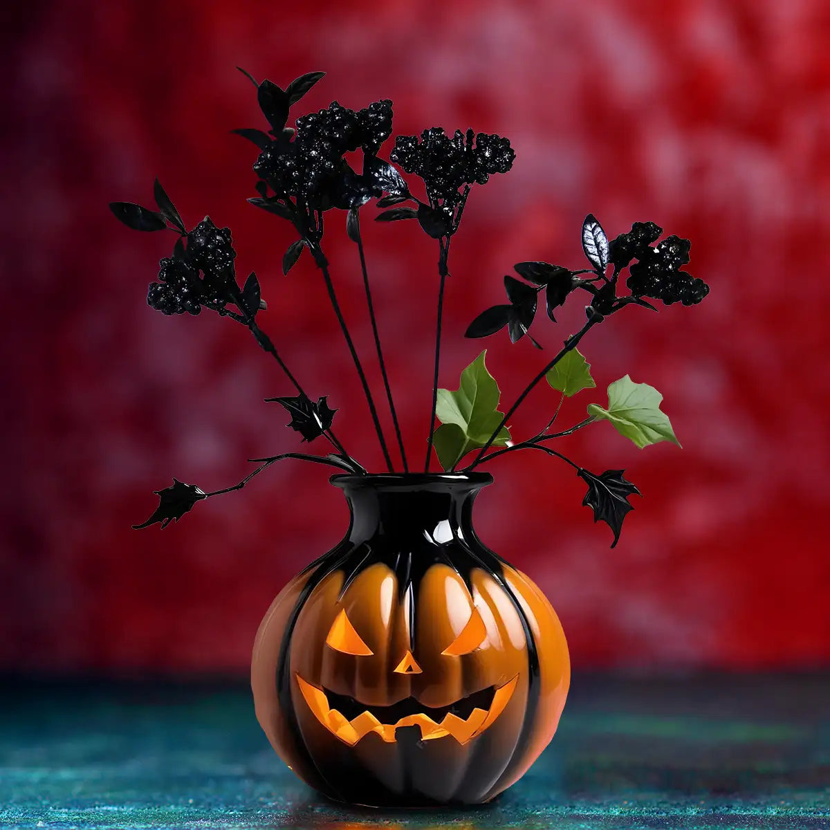 Moras Artificiales, Color Negro, Halloween