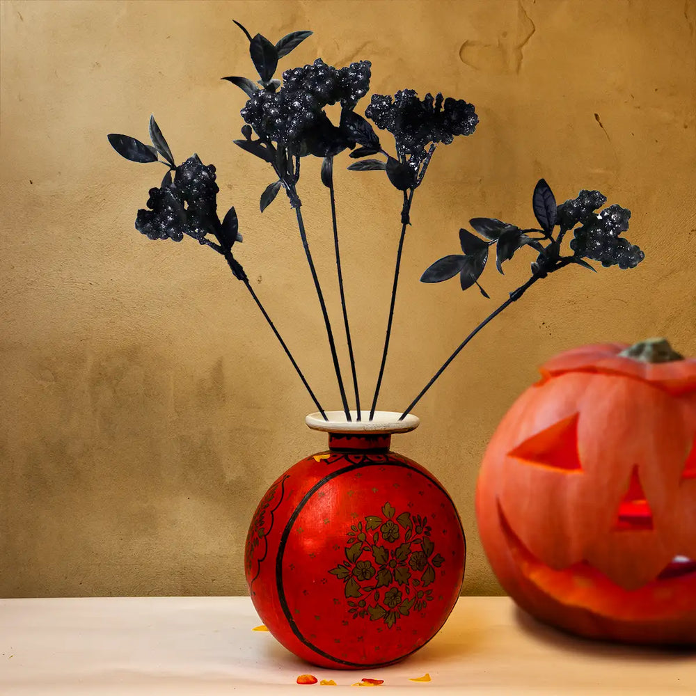 Moras Artificiales, Color Negro, Halloween