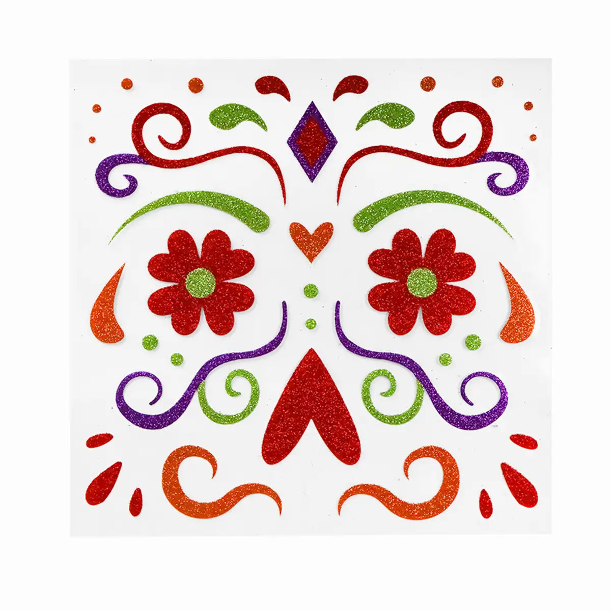 Maquillaje de Catrina, Flor, Sticker