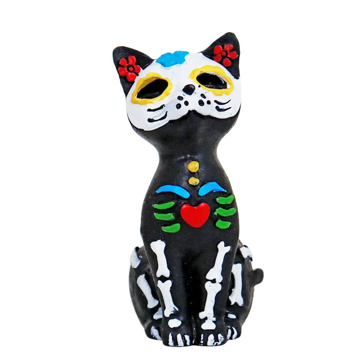 Gatito, Figura de Cerámica, Día de Muertos