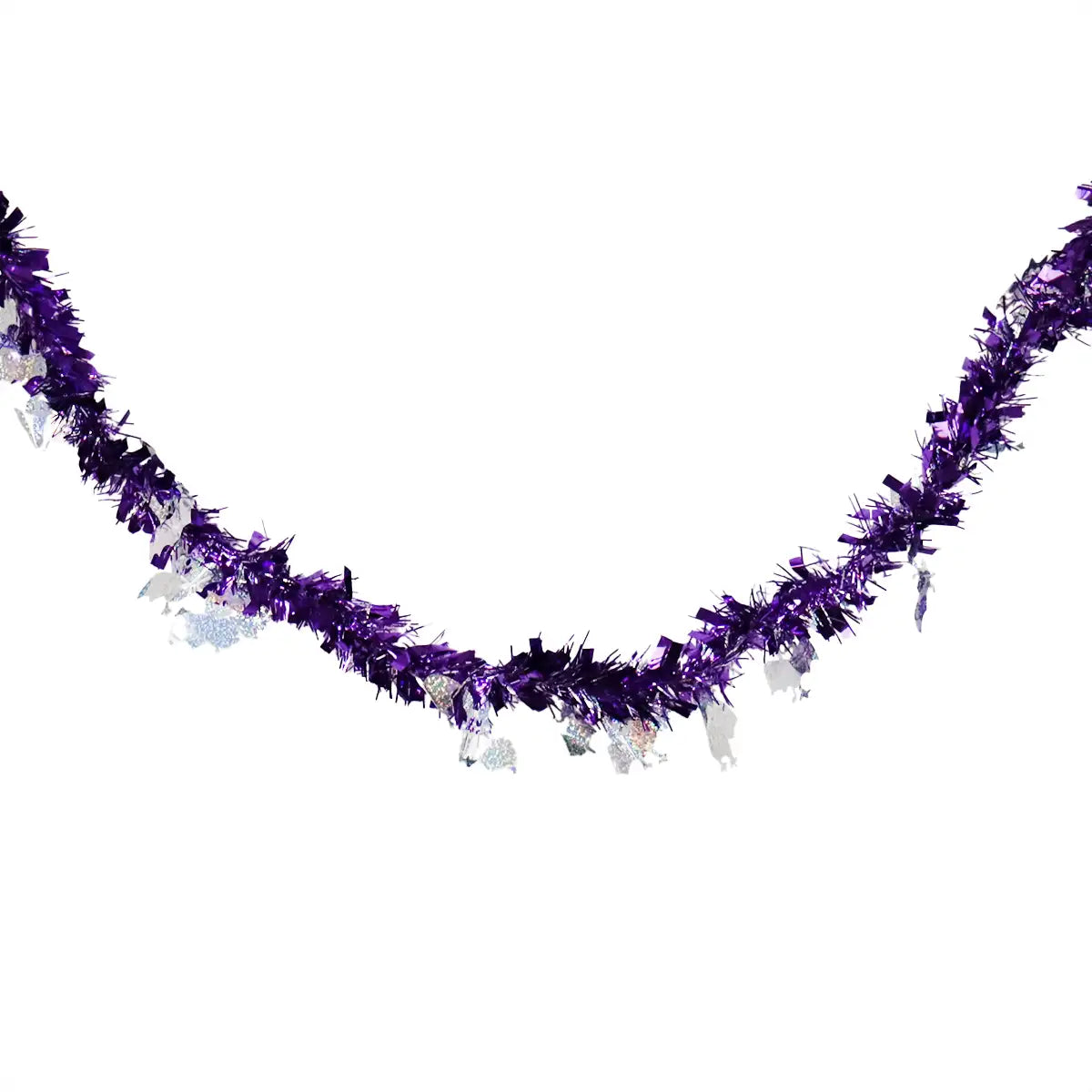 Guirnalda de Tinsel, Halloween, Color Morado