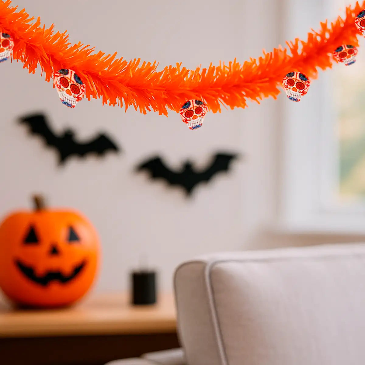 Calavera, Guirnalda de Tinsel