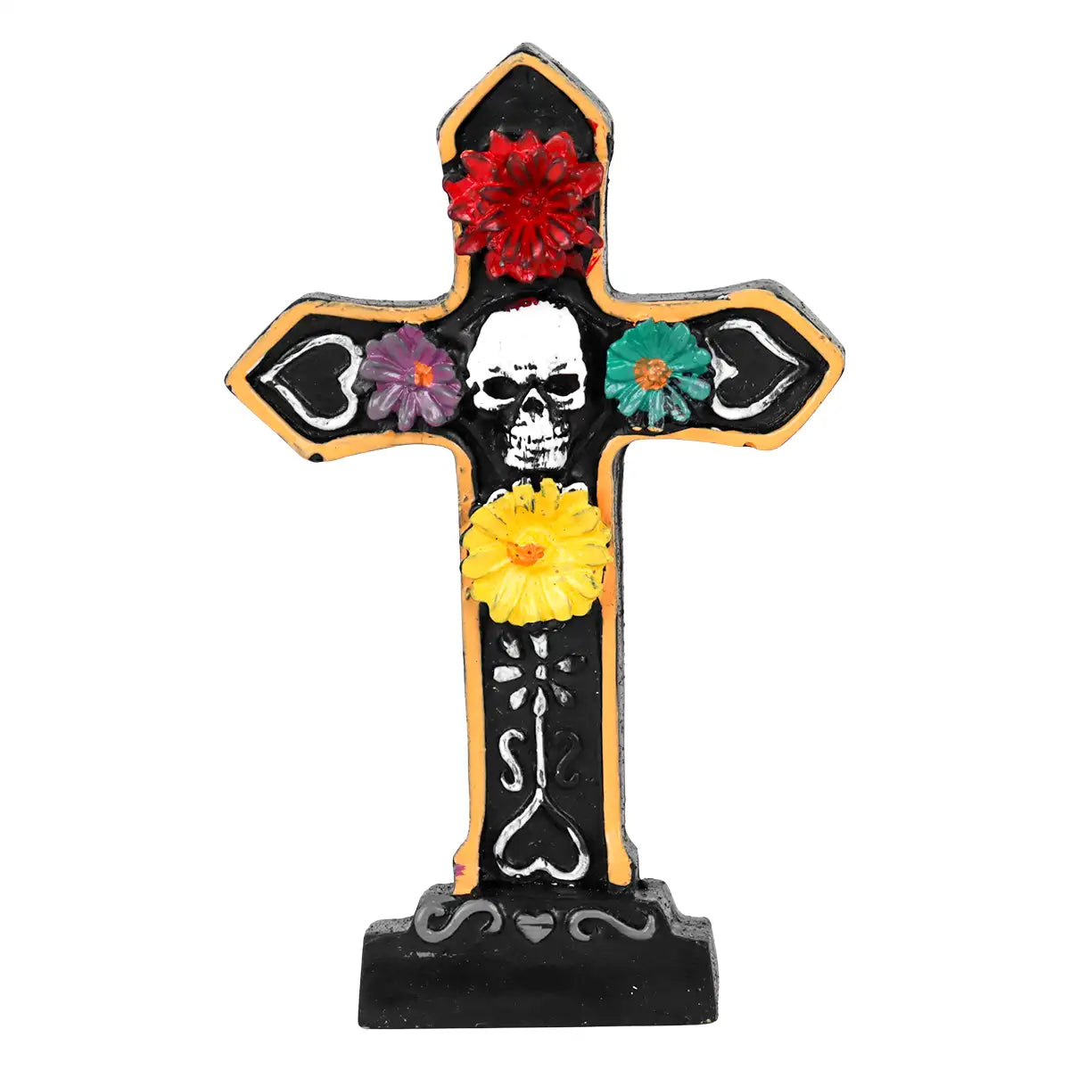 Cruz, Calavera, Decoración de Cerámica, Colores