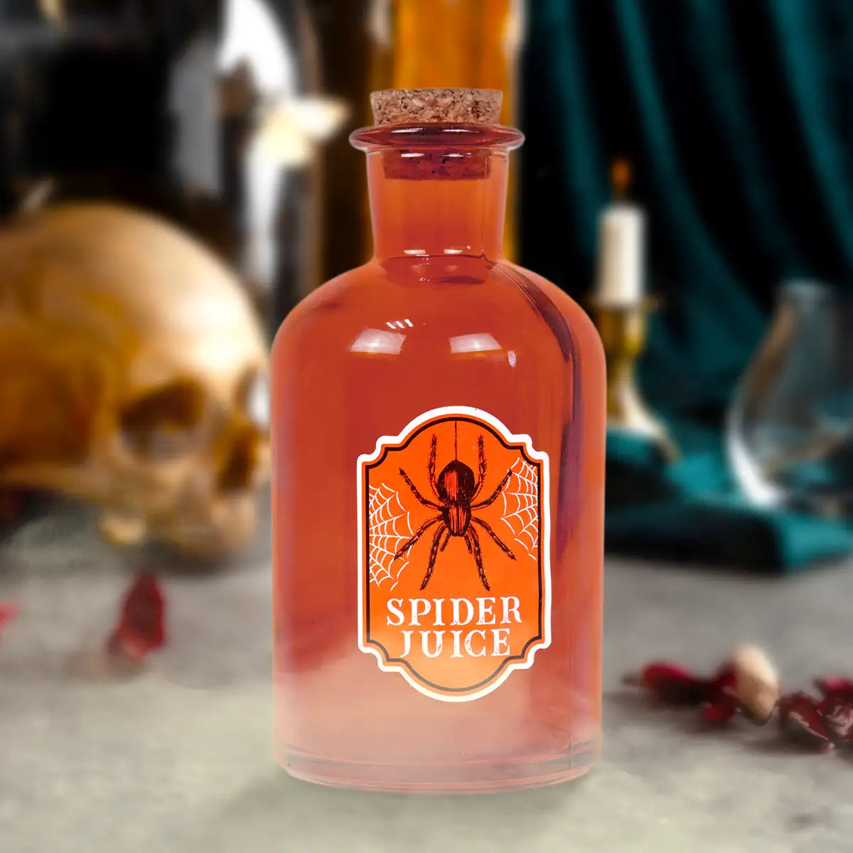 Spider Juice, Botella de Vidrio, Halloween