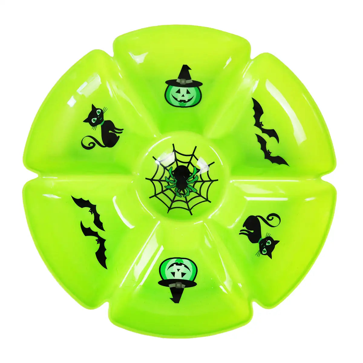 Bandeja Botanera, 7 Divisiones, Color Verde