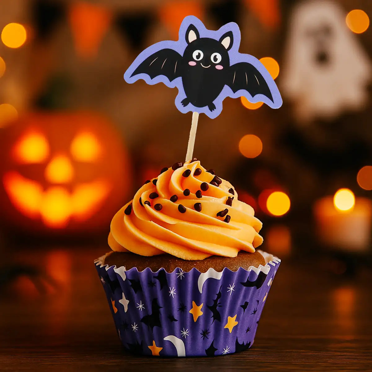 Set de Capacillos, Halloween, Color Morado