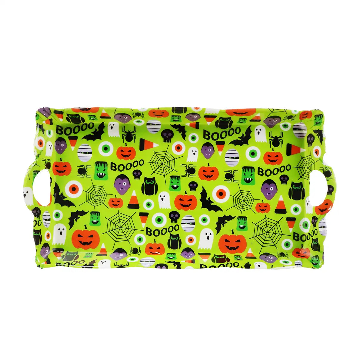 Charola, Halloween, Color Verde