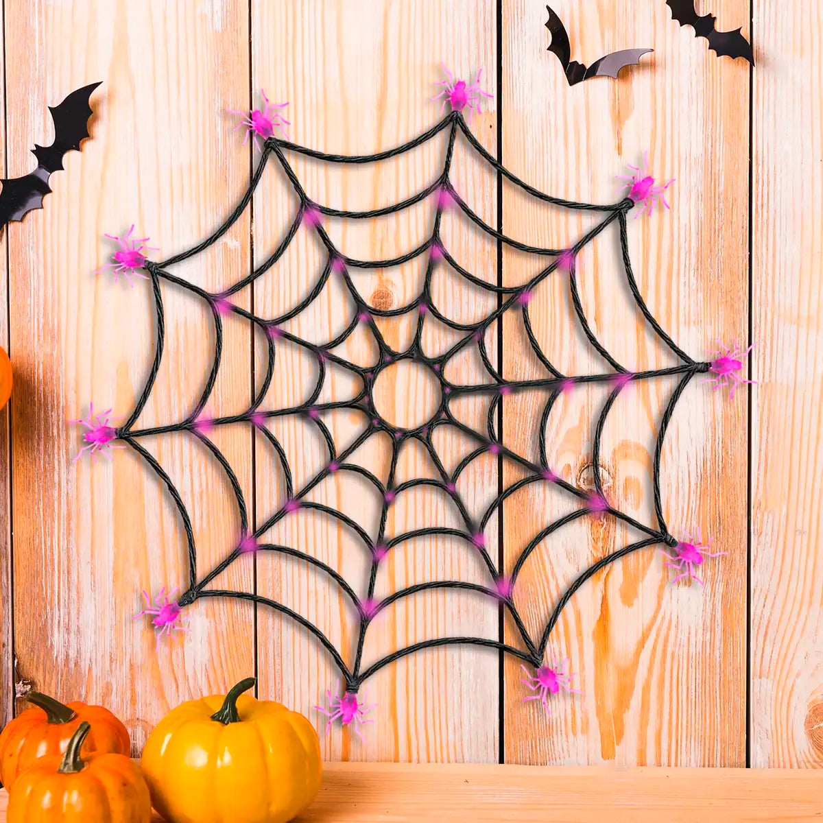 Telaraña, Luces LED