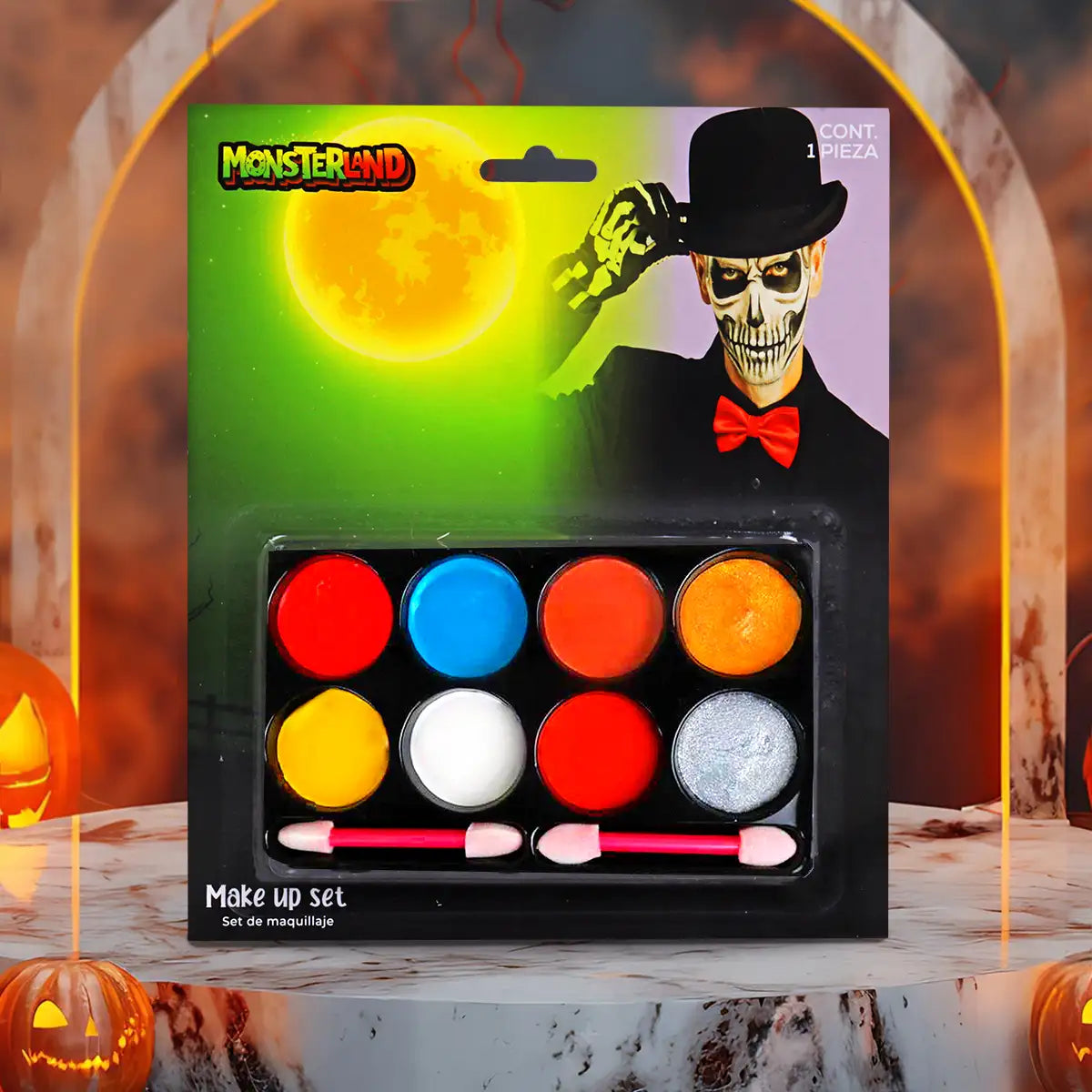 Set de Maquillaje para Disfraz, Halloween