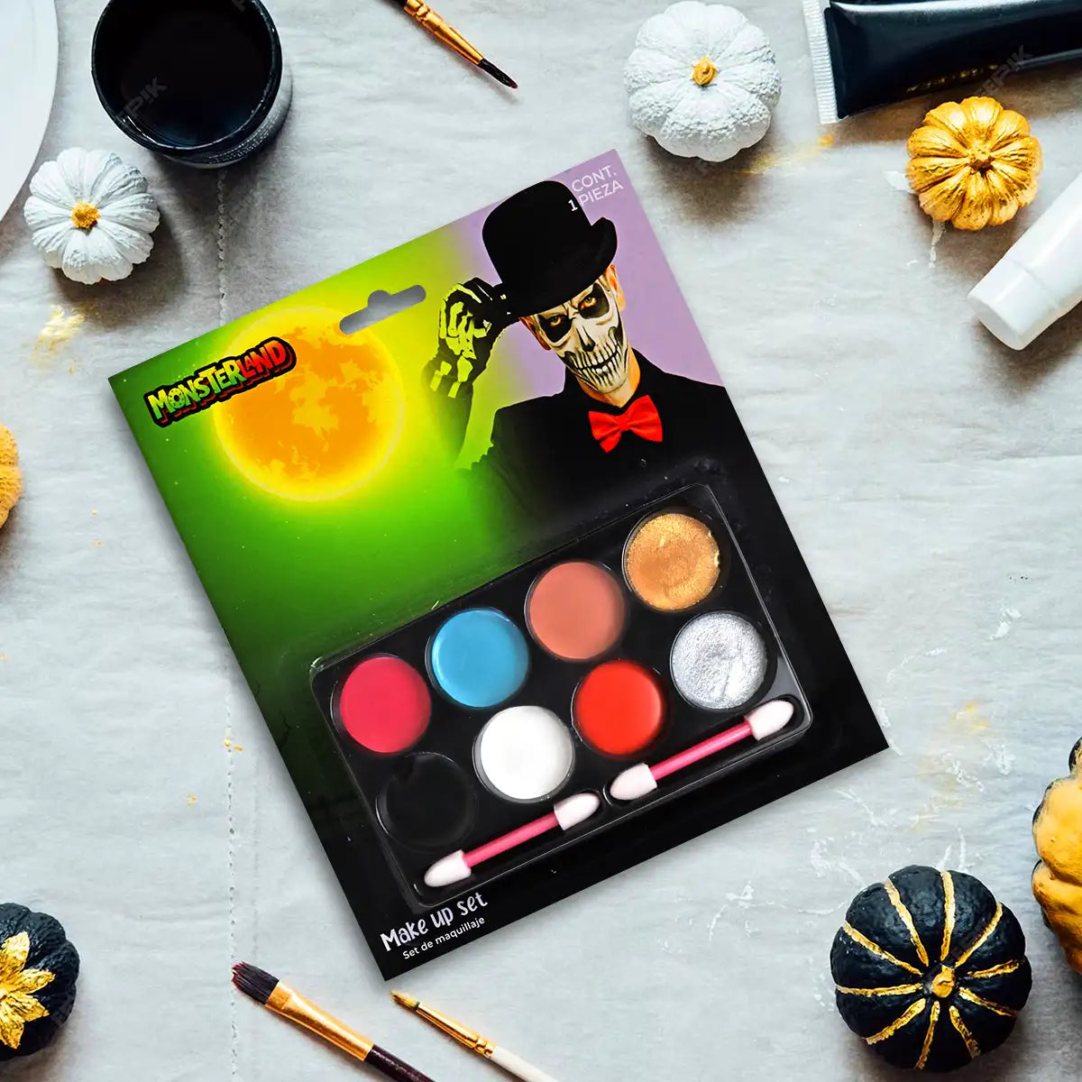 Halloween, Set de Maquillaje para Disfraz