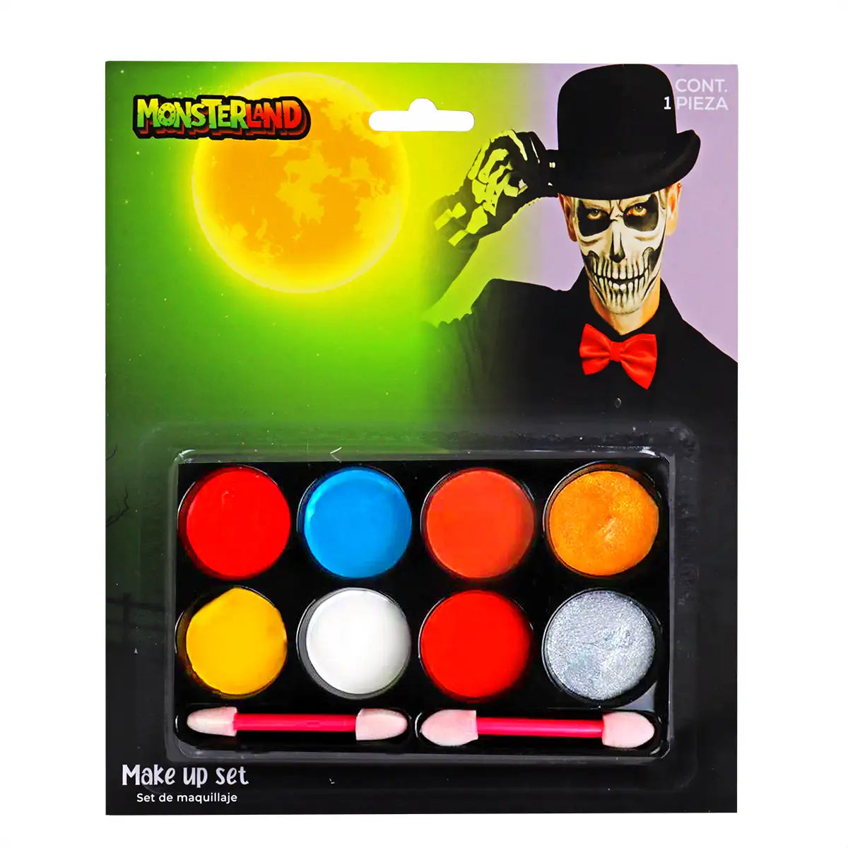 Set de Maquillaje para Disfraz, Halloween