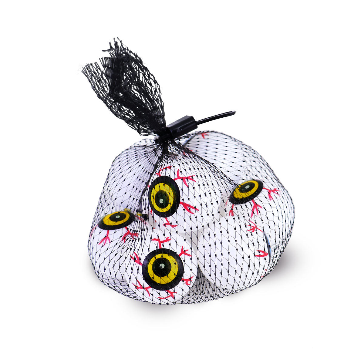 Ojo, Pelotas de Plástico, Color Amarillo, 10 pzas