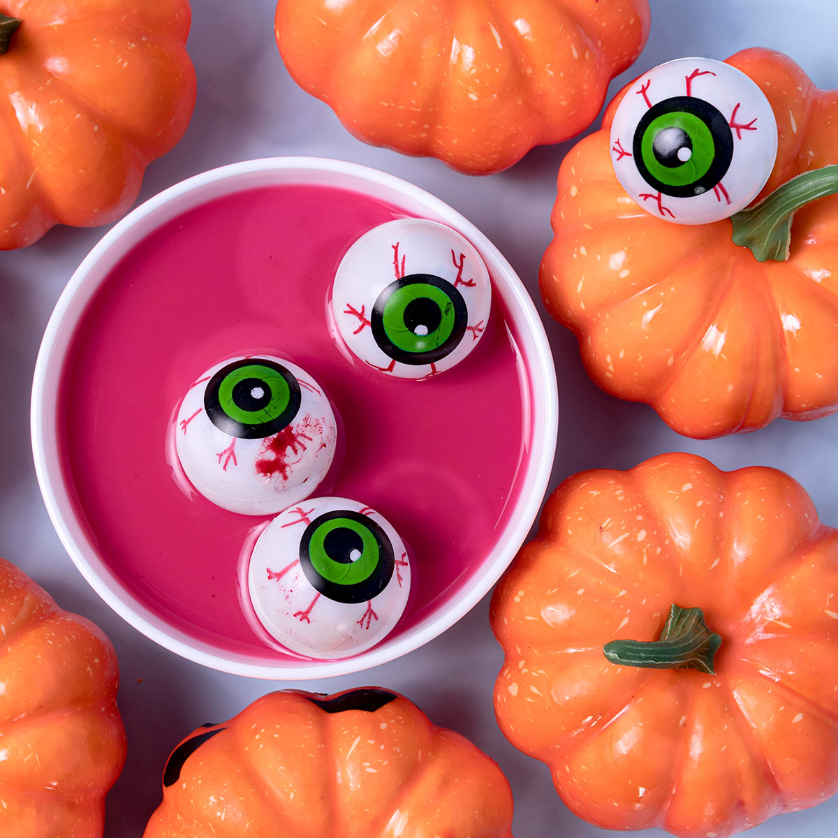 Ojo, Pelotas de Plástico, Color Verde, 10 pzas