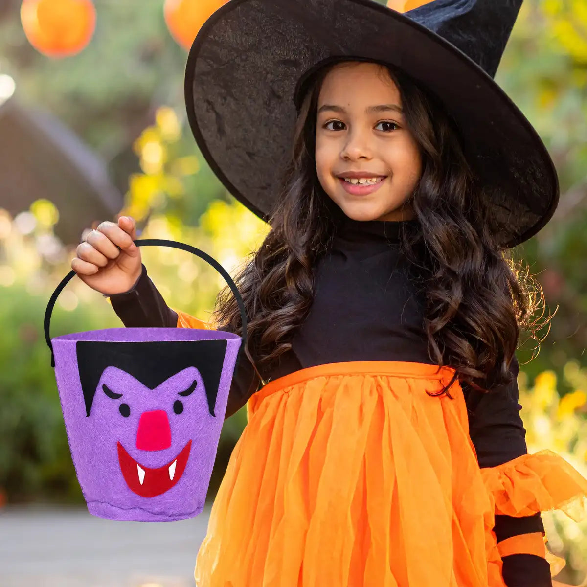 Vampiro, Cubeta de Fieltro para Dulces