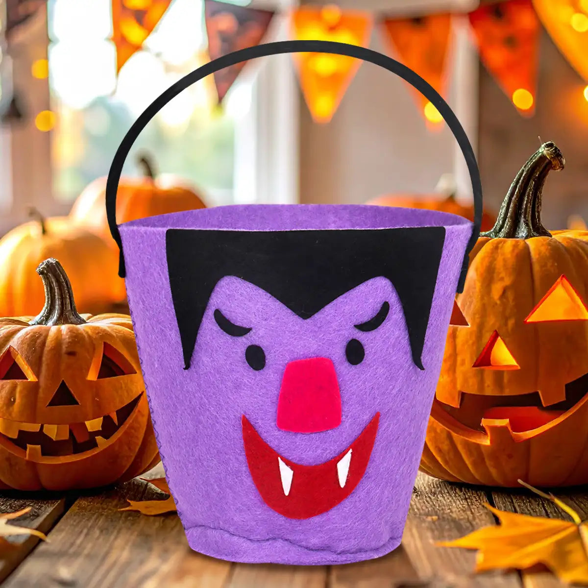 Vampiro, Cubeta de Fieltro para Dulces