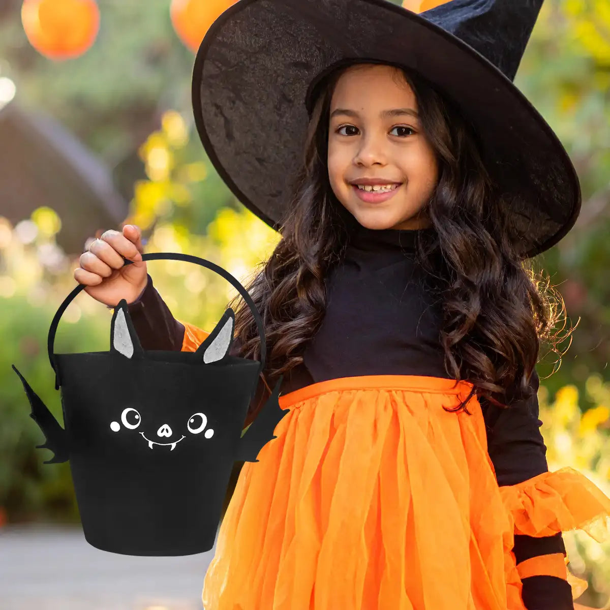 Cubeta de Fieltro para Dulces, Gato