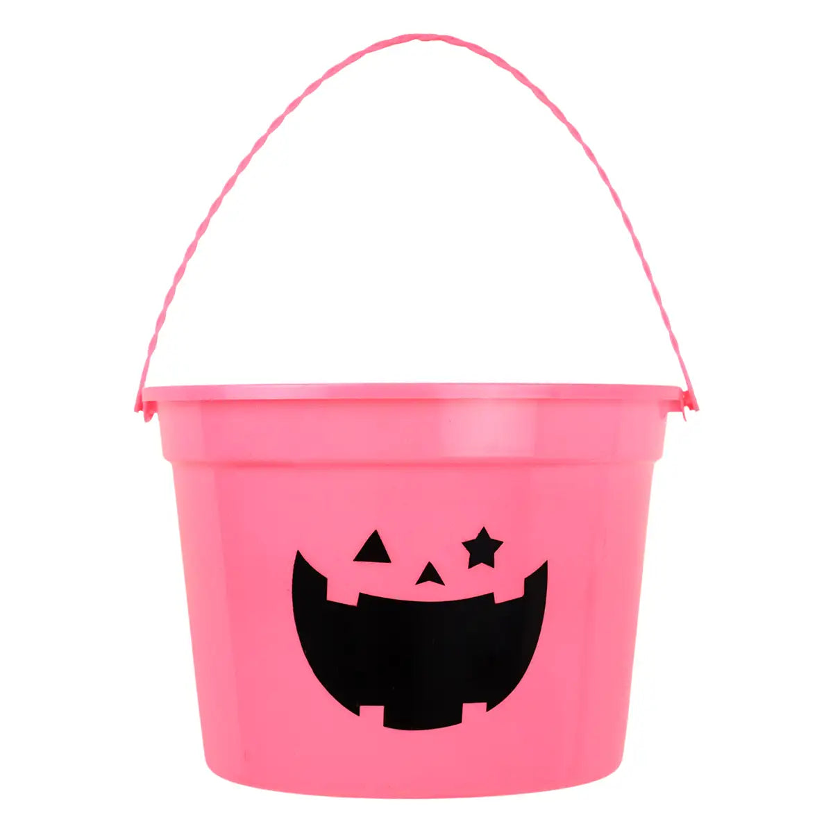 Cubeta de Plástico para Dulces, Color Rosa