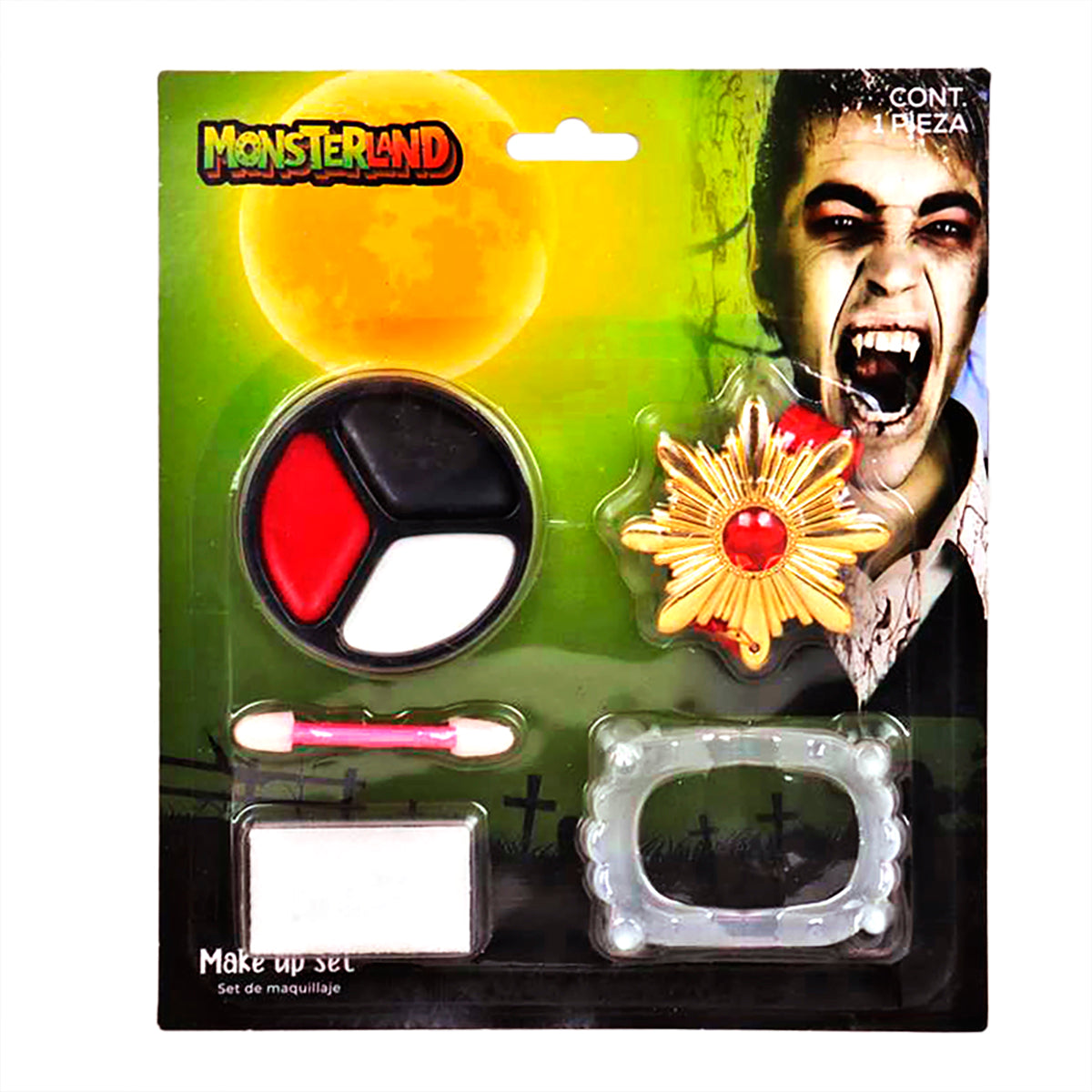 Vampiro, Kit de Maquillaje