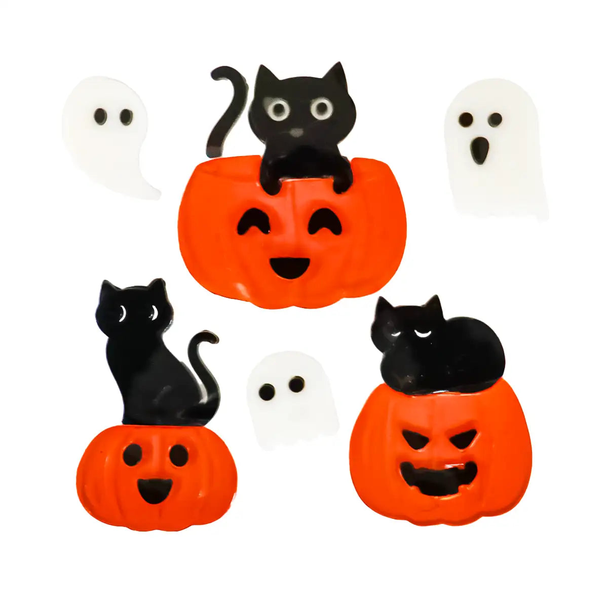 Calabaza y Gatos, Gel Clings