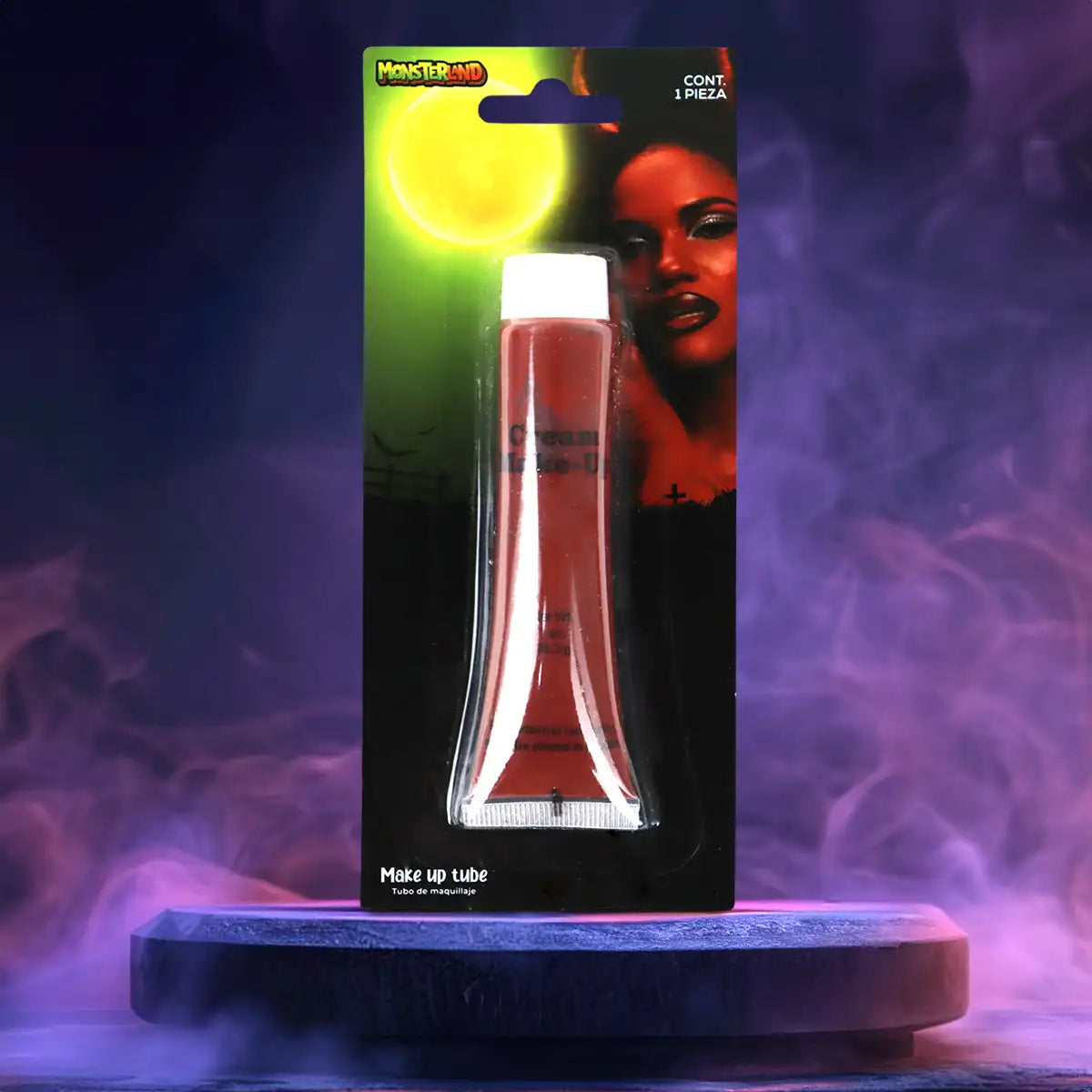 Maquillaje Líquido para Halloween, Color Rojo