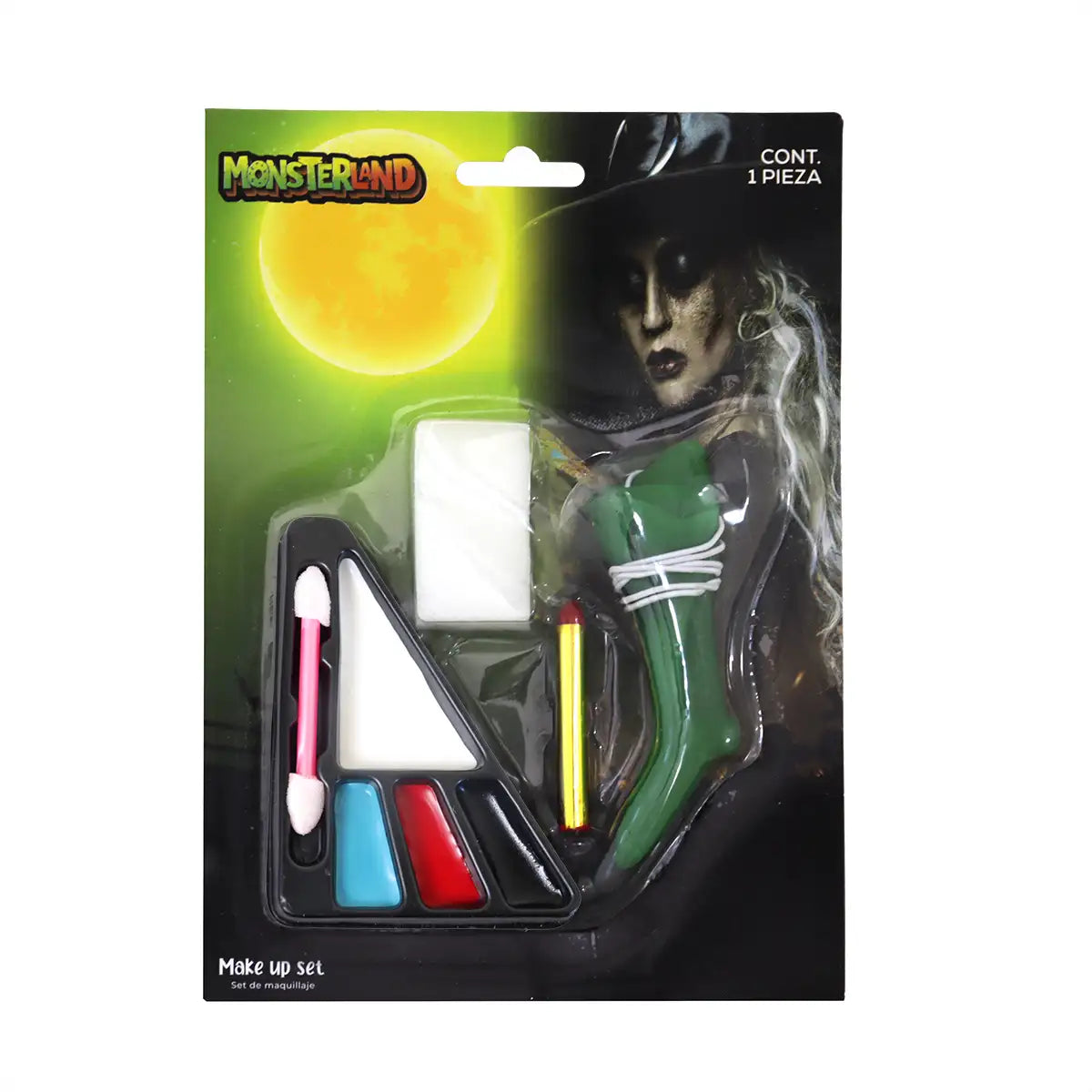 Bruja, Set de Maquillaje para Disfraz