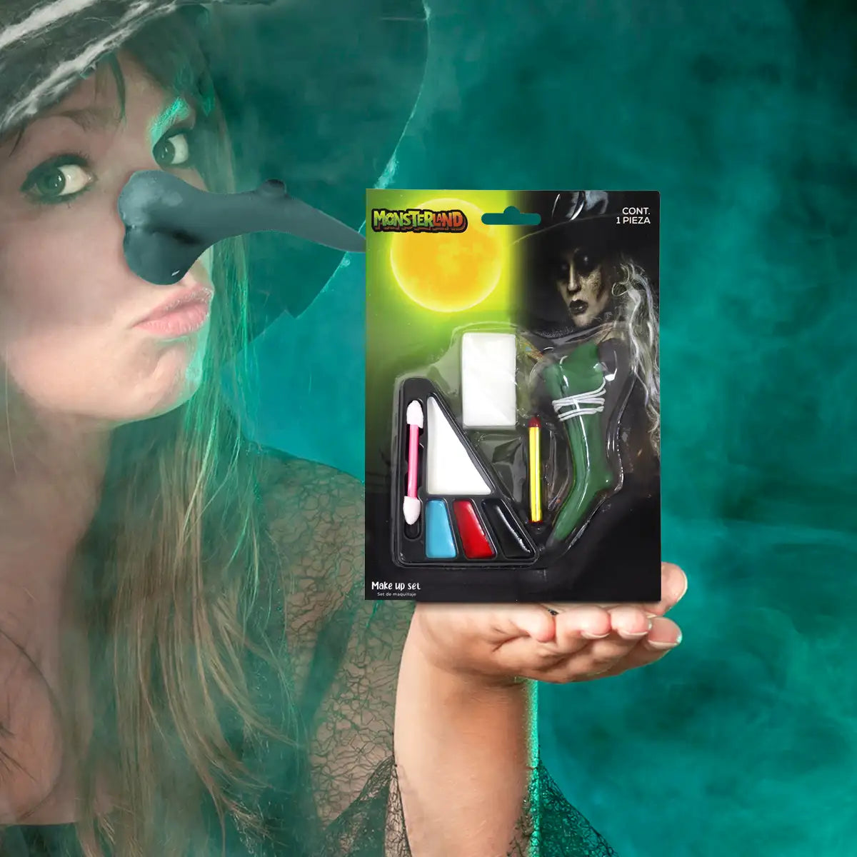 Bruja, Set de Maquillaje para Disfraz